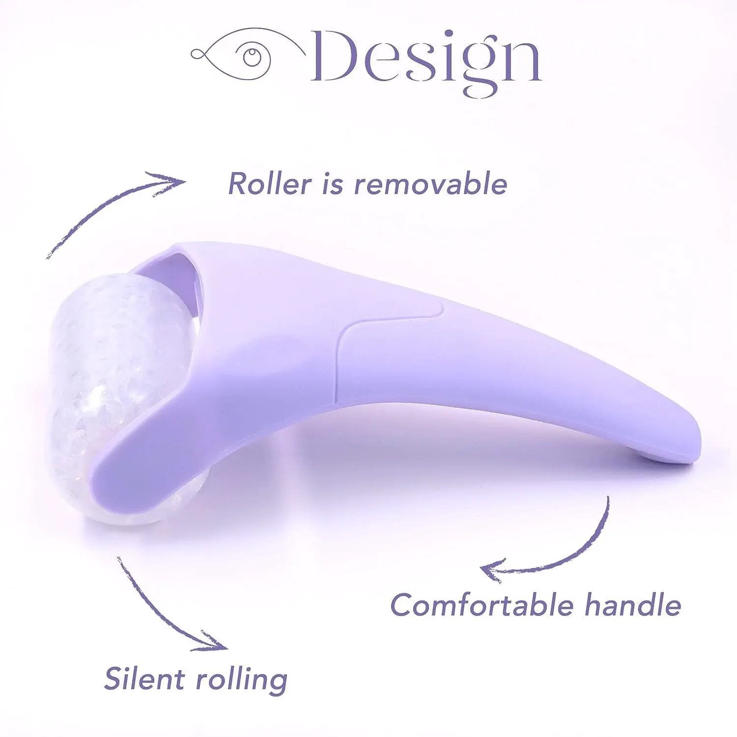 Ice Roller Massager Facial Ice Head Roller Massage by Maiden-Art