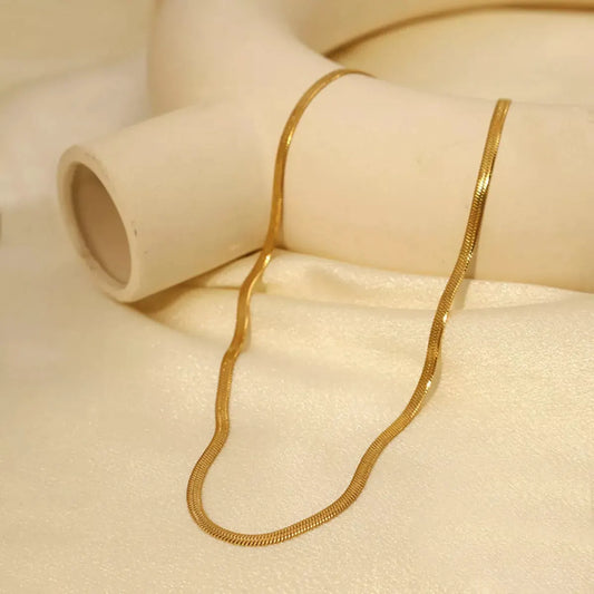 18K Gold-Plated Necklace by Partner Labels
