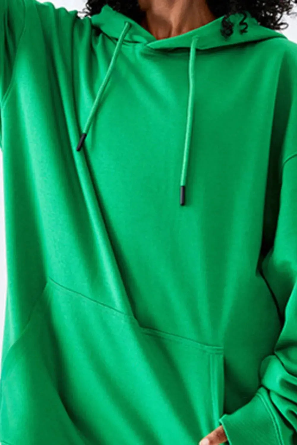 Men's Drawstring Kangaroo Pocket Hoodie by Partner Label