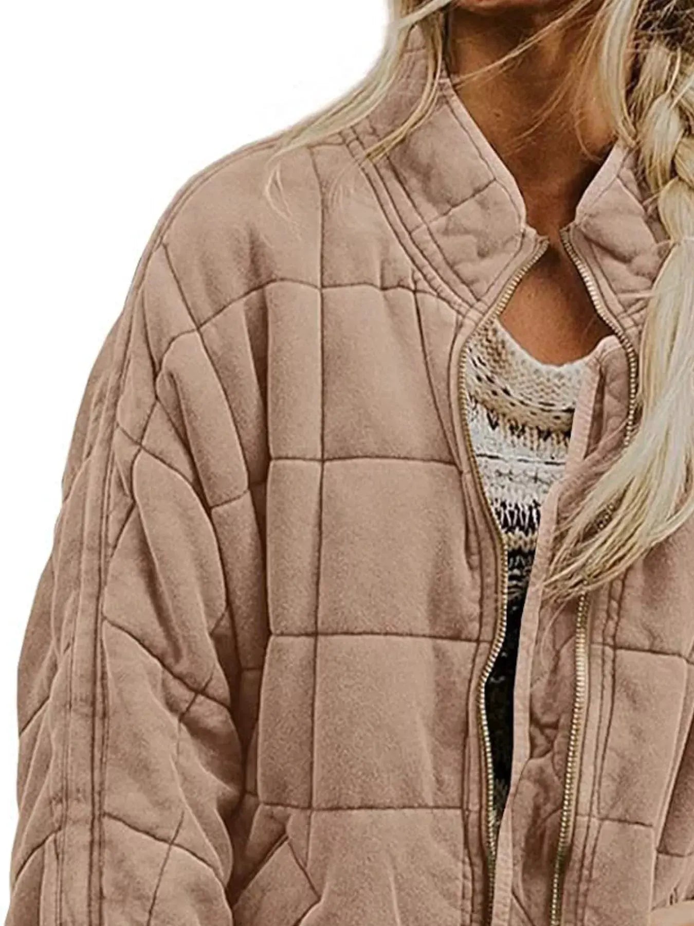 Quilted Zip Up Outerwear | Partner Labels Selection by Partner Label