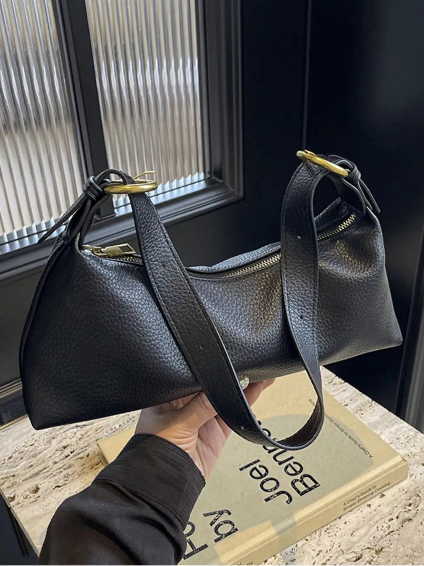 Adjustable Strap Crossbody Bag by Partner Label