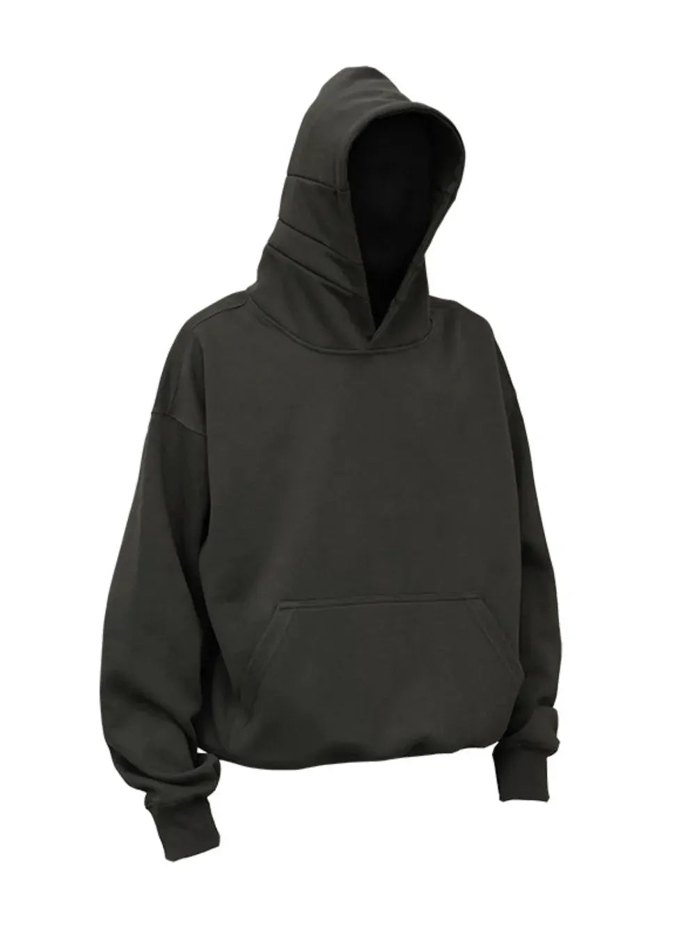 Men's Drop Shoulder Long Sleeve Hoodie with Pocket by Trendsi
