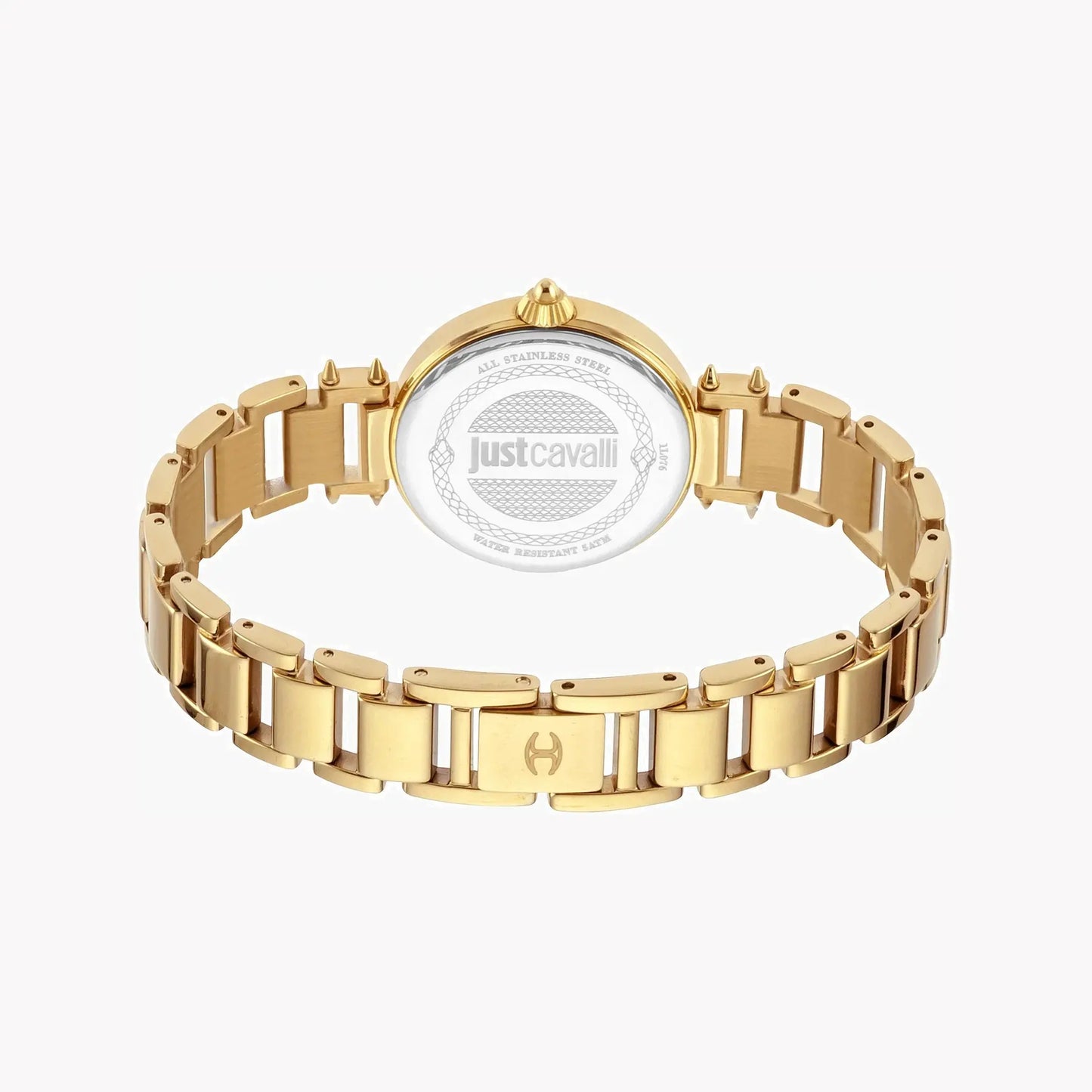 Just Cavalli Women's Gold Stainless Steel Watch, Silver Dial | Jc1l076m0135 by JUST CAVALLI