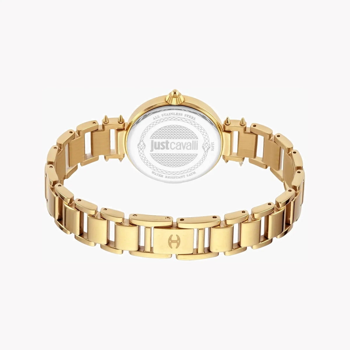 Just Cavalli Women's Gold Stainless Steel Watch, Silver Dial | Jc1l076m0135 by JUST CAVALLI