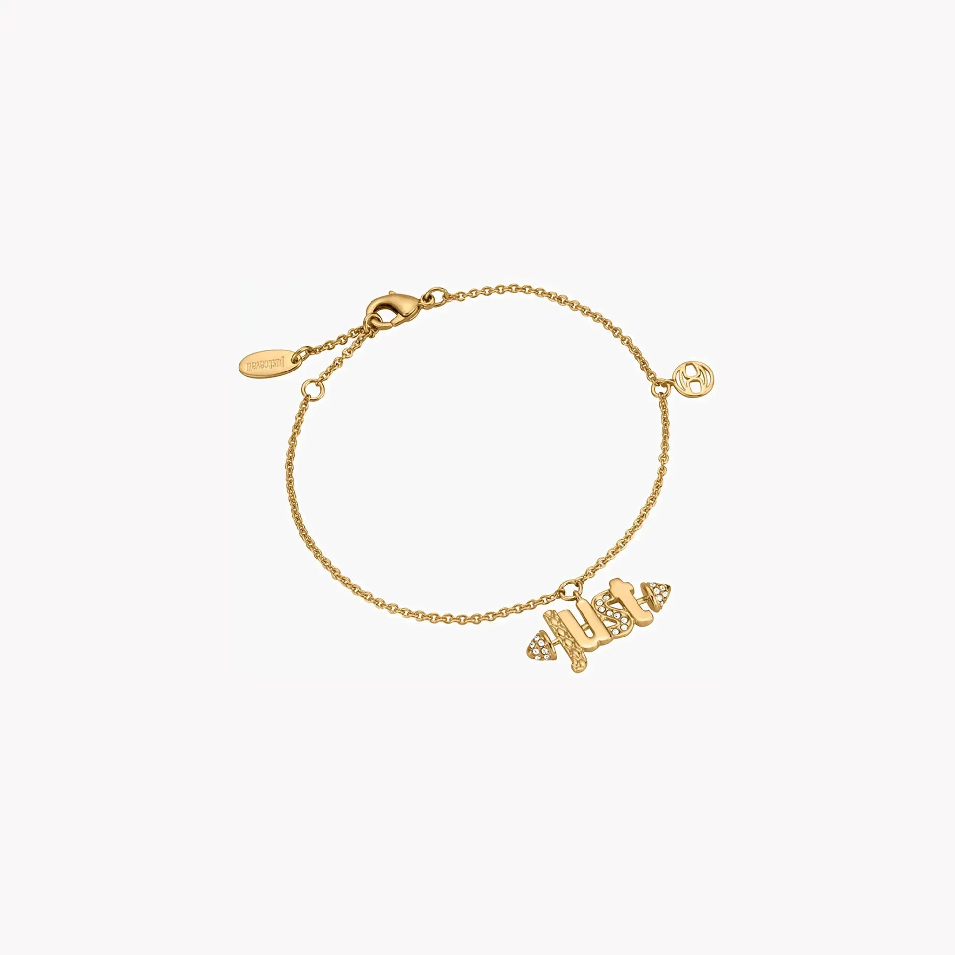 Just Cavalli Women's Gold Stainless Steel Bracelet | Jcbr00440800 by JUST CAVALLI