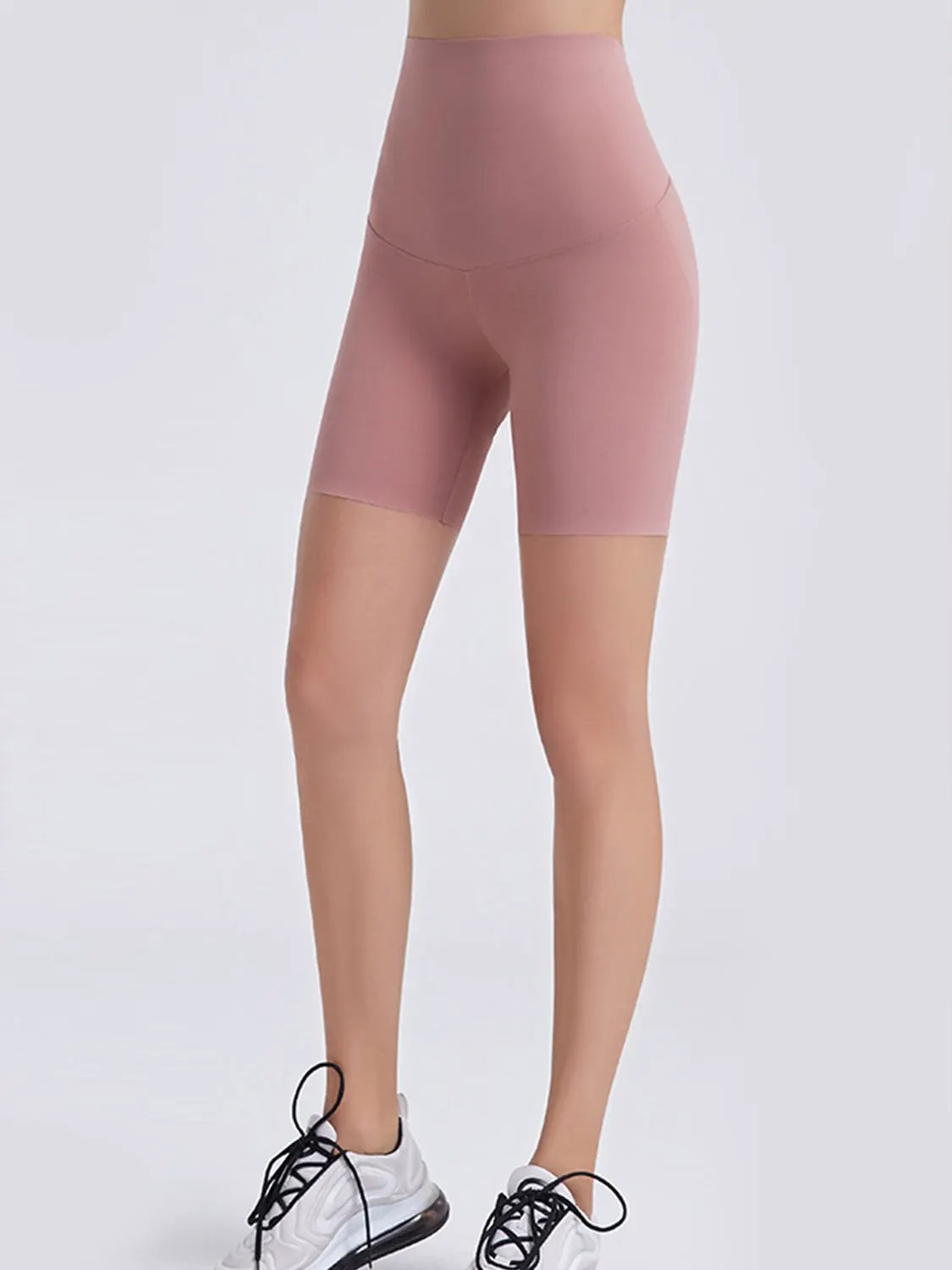 Wide Waistband Sports Shorts by Partner Label