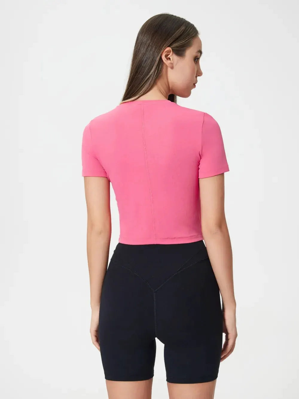 Millennia Round Neck Short Sleeve Active T-Shirt by Millennia