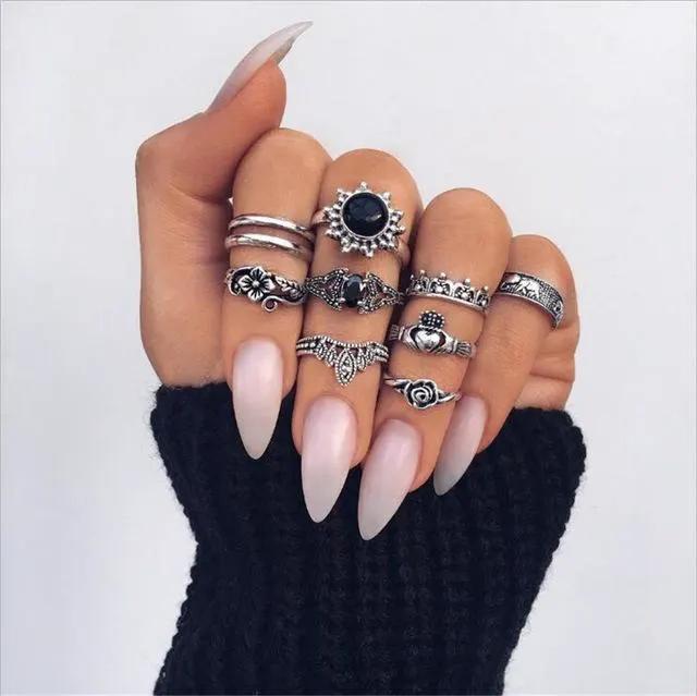 Our Favorite set of rings - Vintage Knuckle Rings! by Maiden-Art
