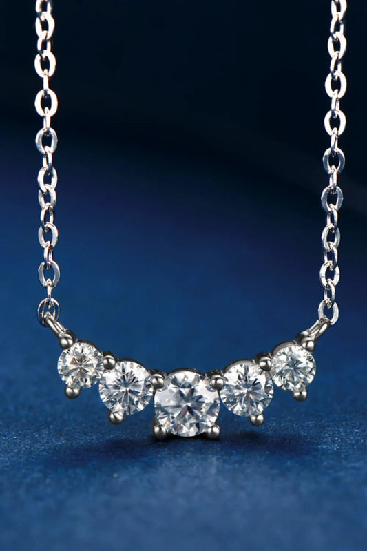 Moissanite Pendant Necklace by Partner Label