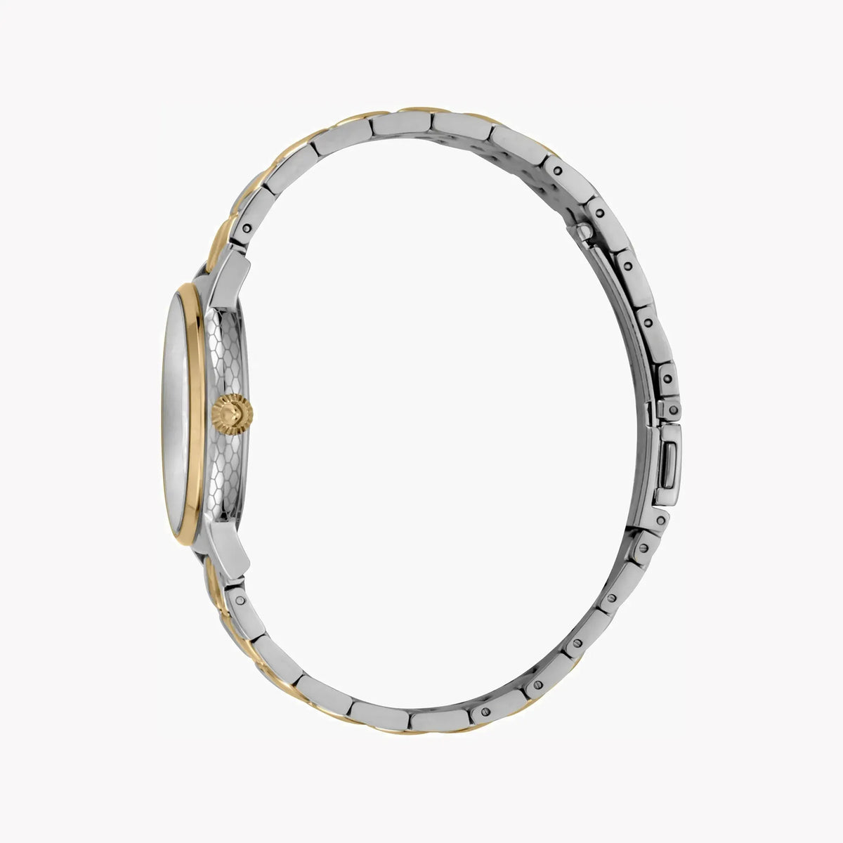 Just Cavalli Women's Silver & Gold Watch, White Dial | Jc1l149m0075 by JUST CAVALLI