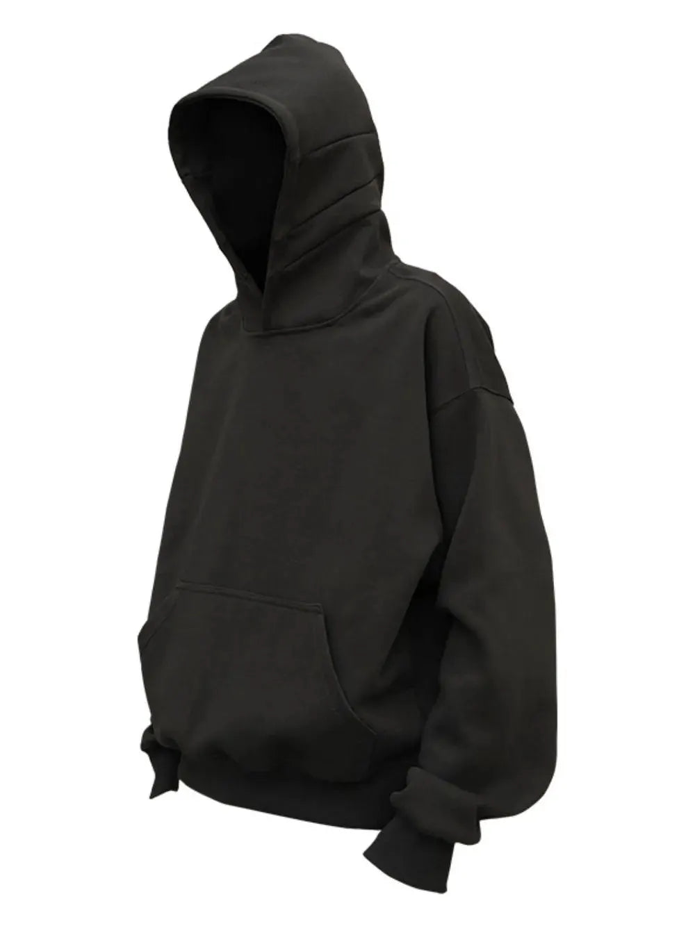 Men's Drop Shoulder Long Sleeve Hoodie with Pocket by Trendsi