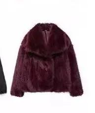 Winter Plush Coat Fashion Warm Thicken Fluffy Lapel Jacket Outwear Casual Long Sleeve Tops Womens Clothing by Maiden-Art