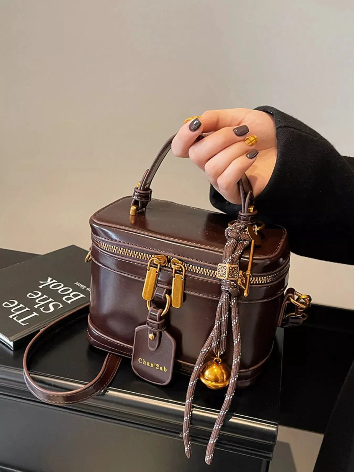 Retro Style Boxy Crossbody Bag by Partner Label