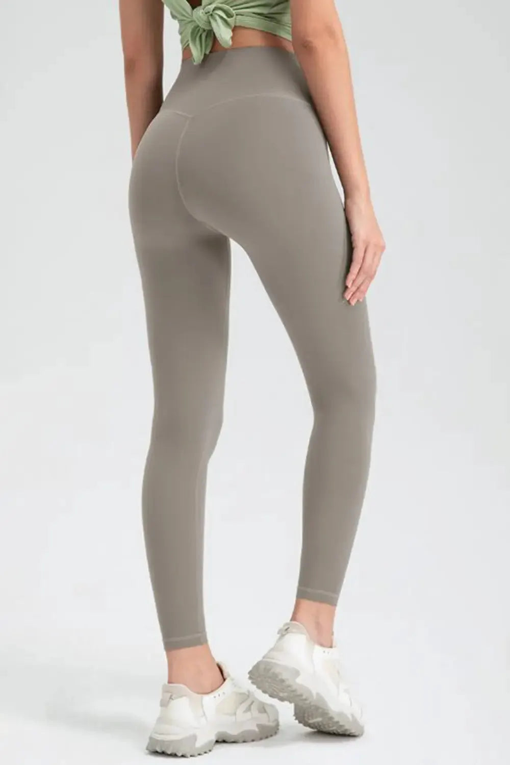 Wide Waistband High Waist Sport Leggings by Partner Label