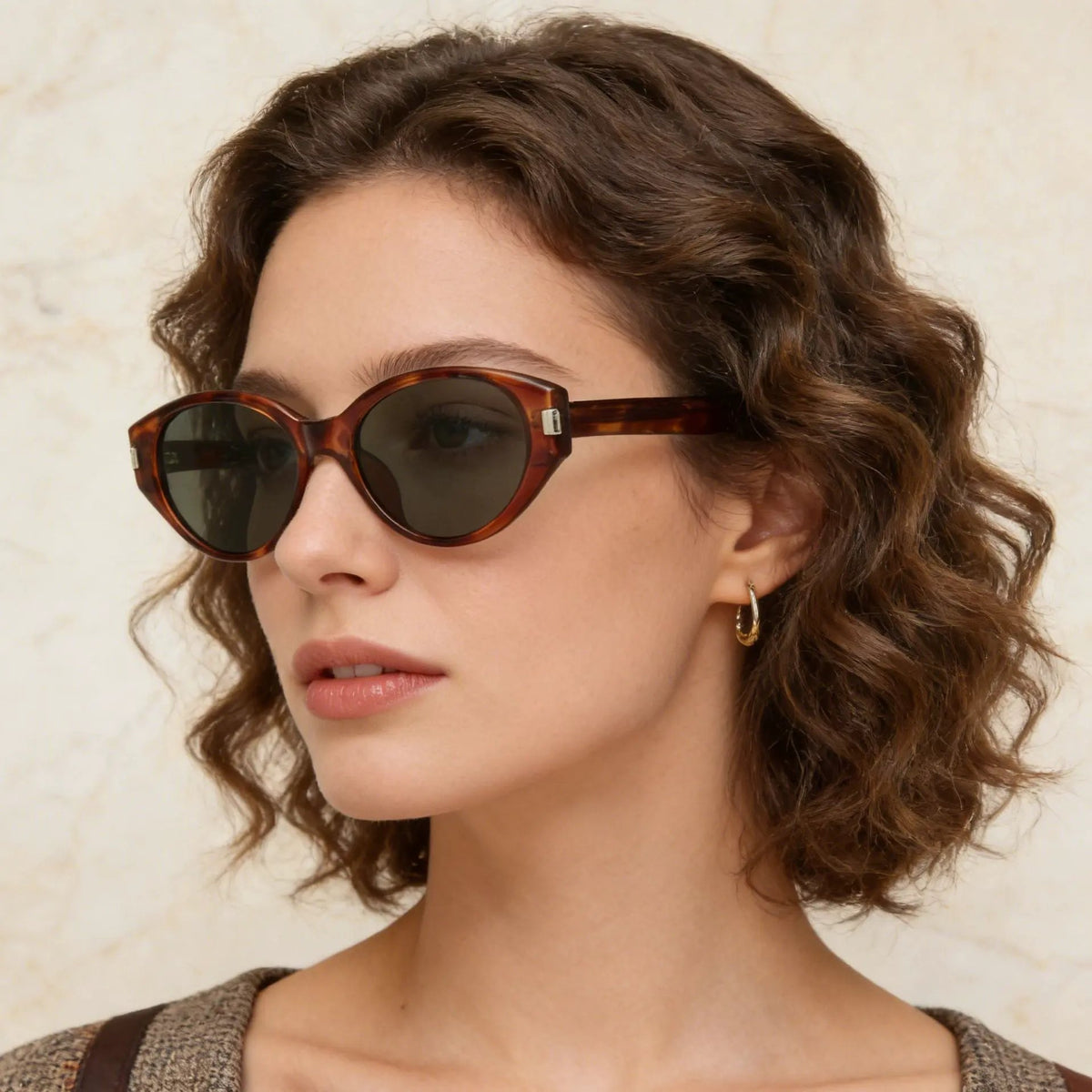 Lightweight Cat-Eye Sunglasses by Equanimity Essence