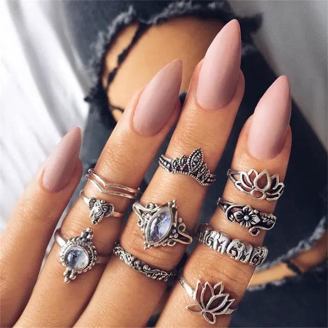 Our Favorite set of rings - Vintage Knuckle Rings! by Maiden-Art