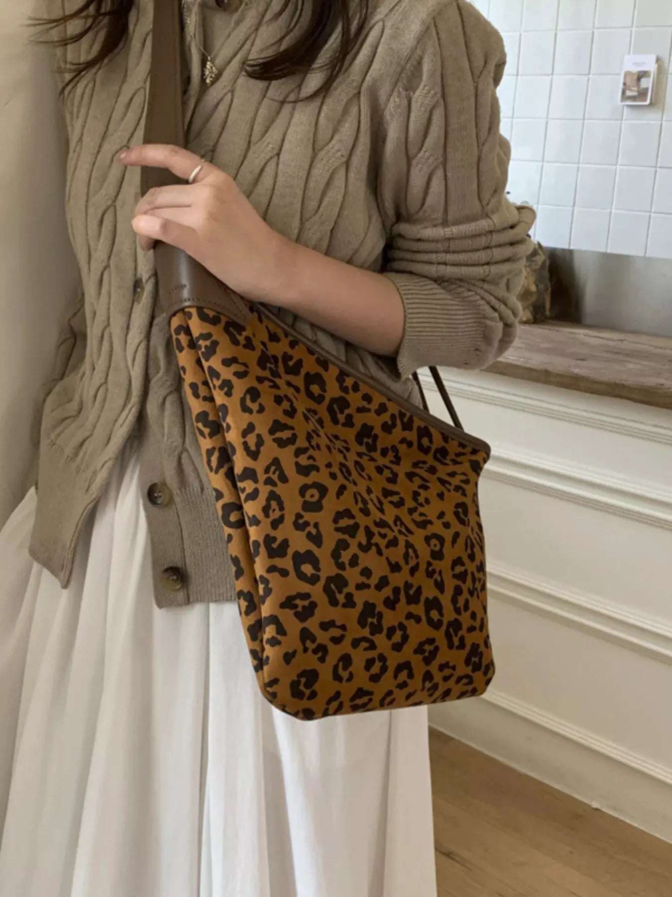 Asymmetrical Lightweight Crossbody Bag by Partner Label