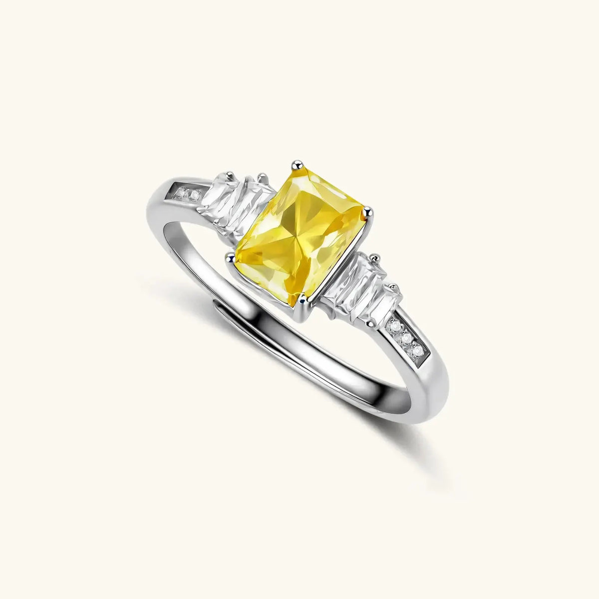 Sunset Sovereign Moissanite Ring | Equanimity Essence by Equanimity Essence.
