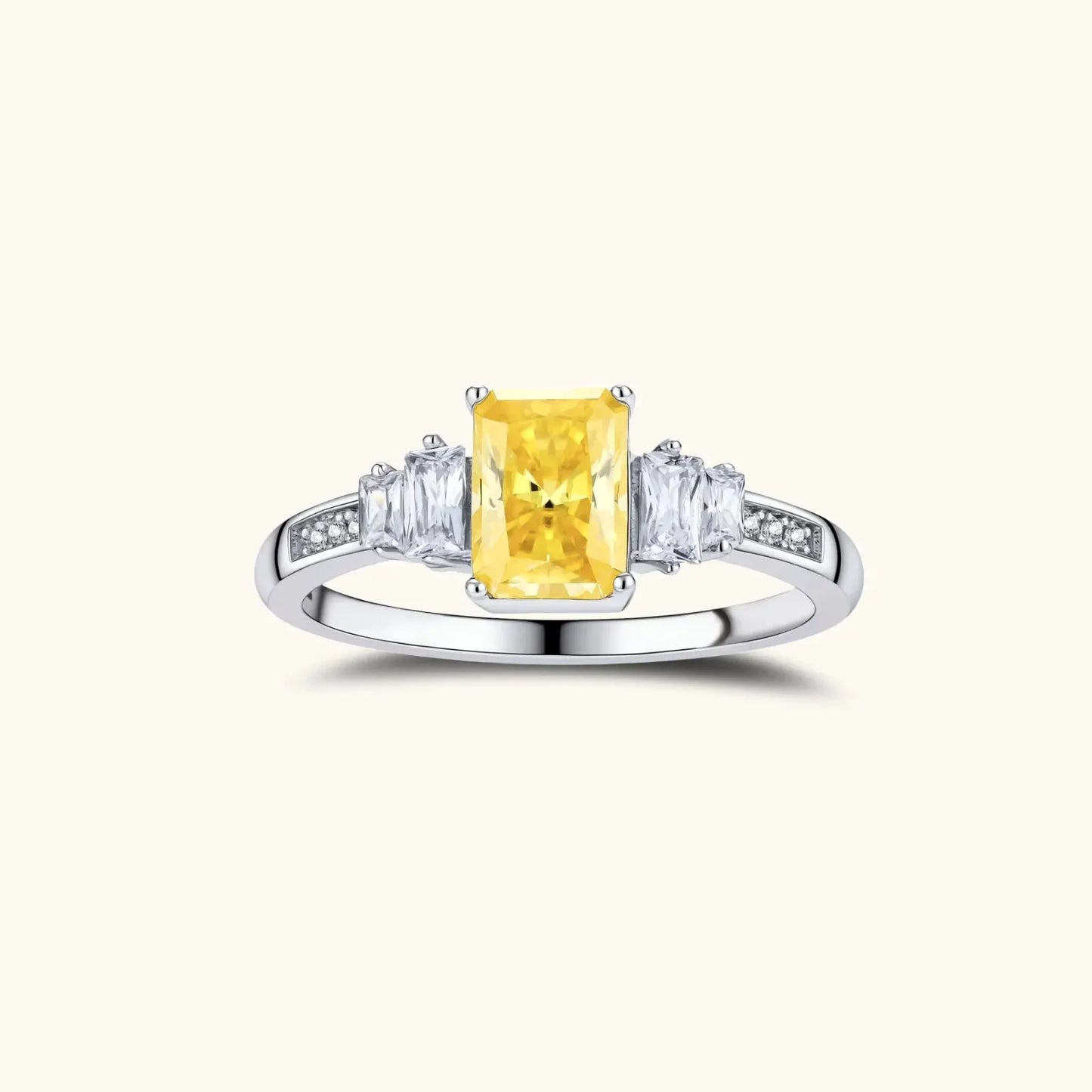 Sunset Sovereign Moissanite Ring | Equanimity Essence by Equanimity Essence.