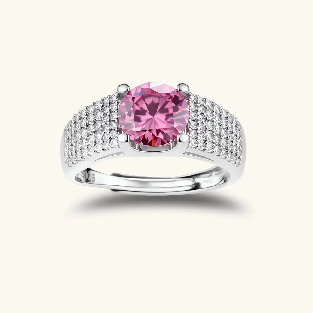 Blush Dreams Moissanite Set by Equanimity Essence.