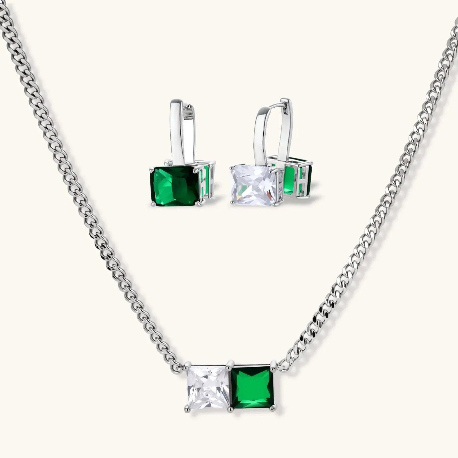 Emerald Geo Set | Equanimity Essence by Equanimity Essence.