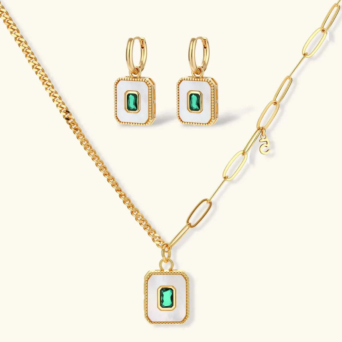 Emerald Square Set by Equanimity Essence.