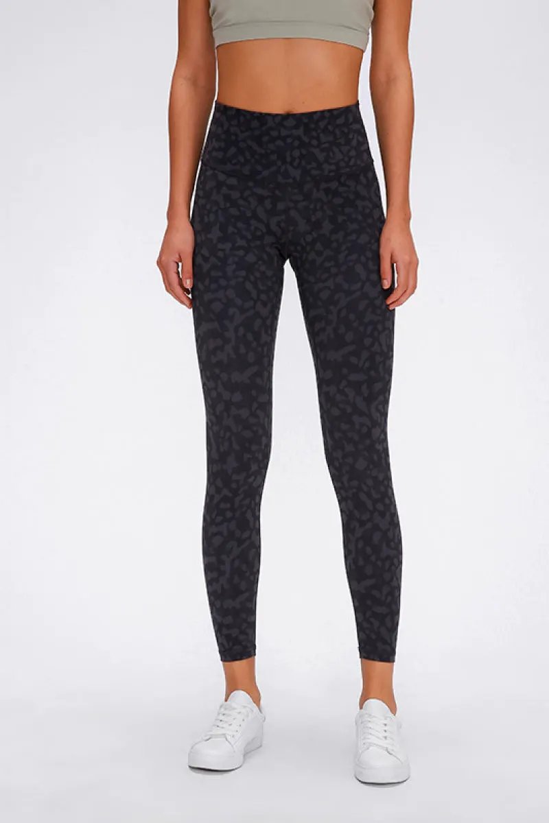 Millennia Wide Seamless Band Waist Sports Leggings by Millennia