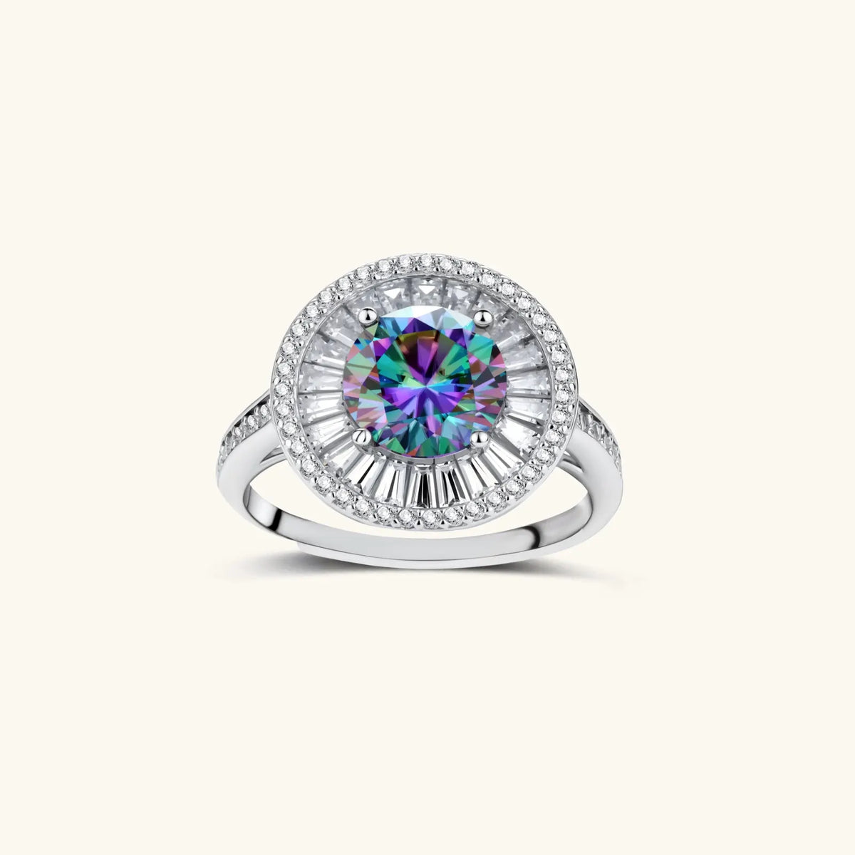 Starlight Halo Ring by Equanimity Essence.