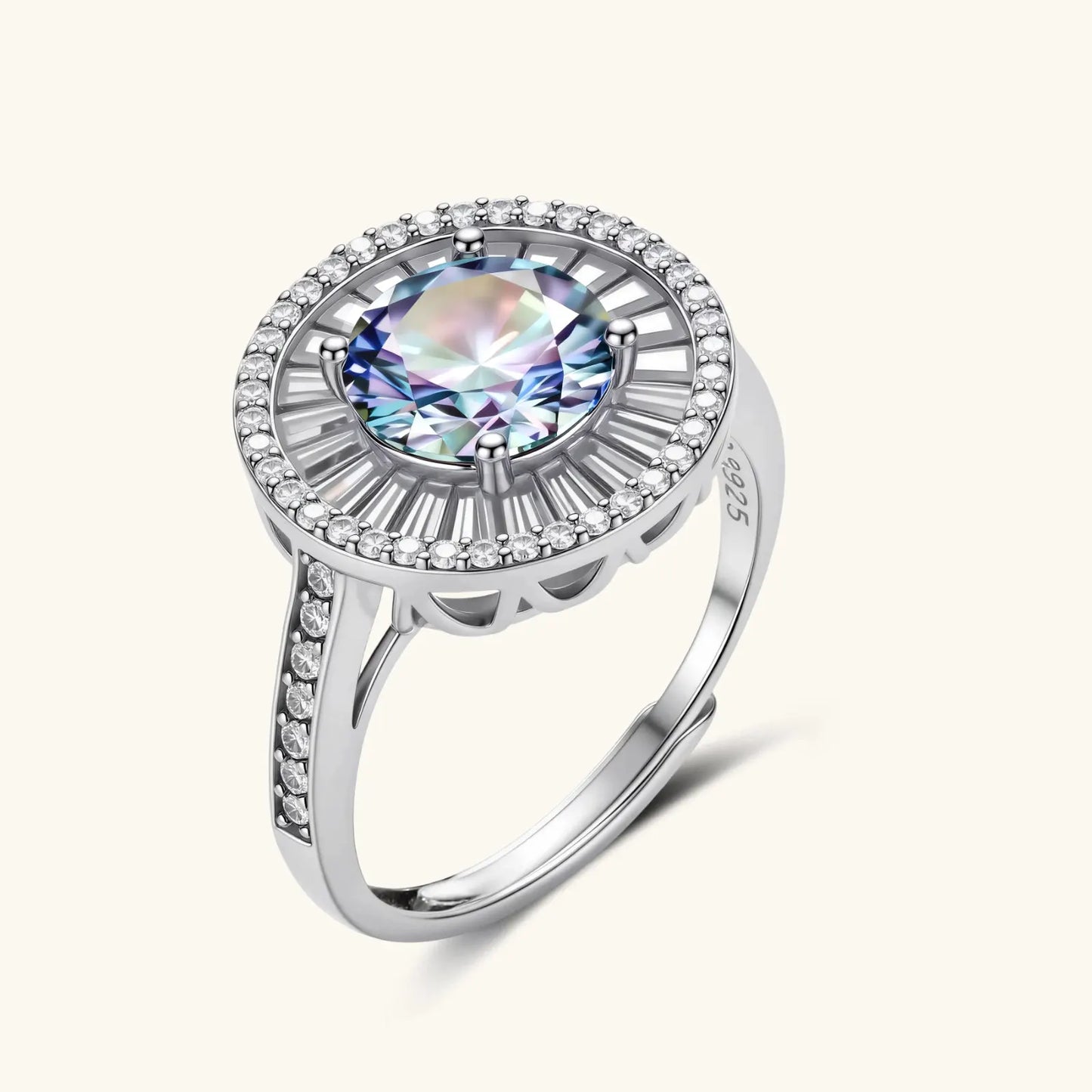 Starlight Halo Ring by Equanimity Essence.