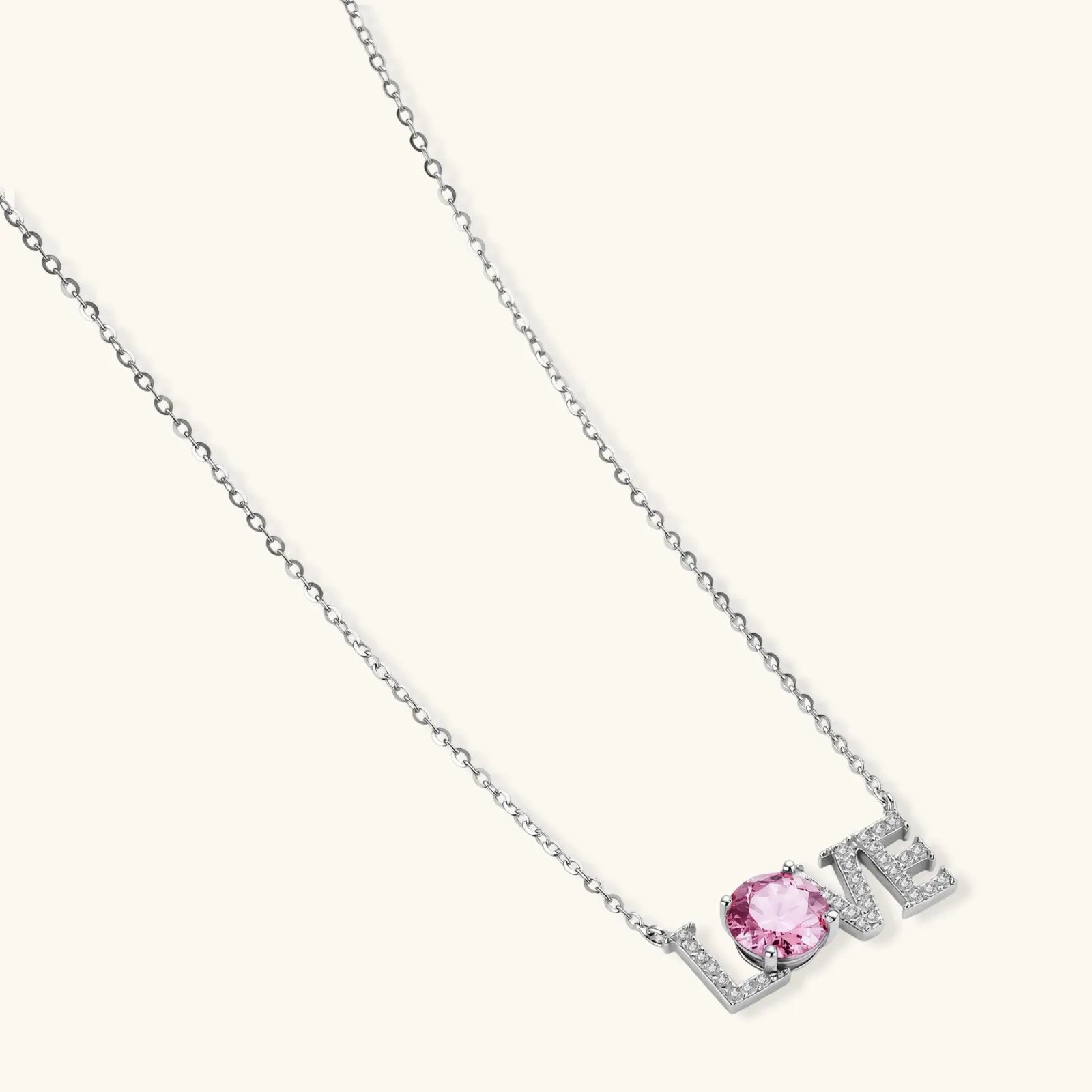 Love Statement Necklace by Equanimity Essence.