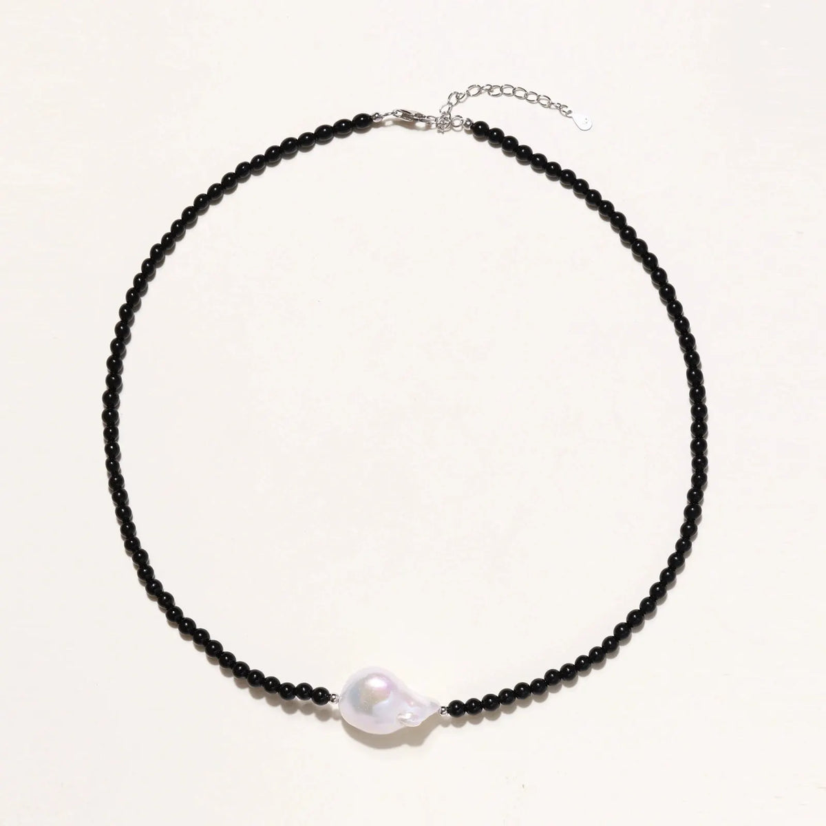 Midnight Pearl Necklace by Equanimity Essence.