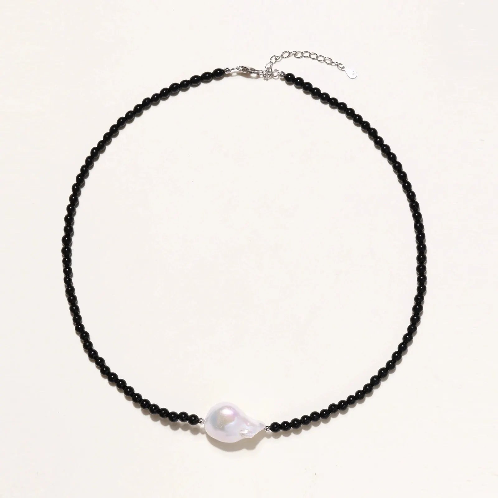 Midnight Pearl Necklace by Equanimity Essence.