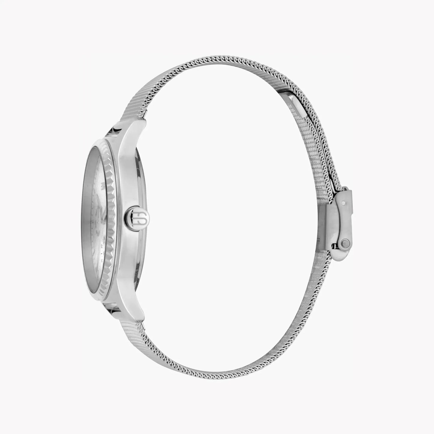 Esprit Women's Silver Stainless Steel Watch, Silver Dial | Es1l202m0045 by ESPRIT