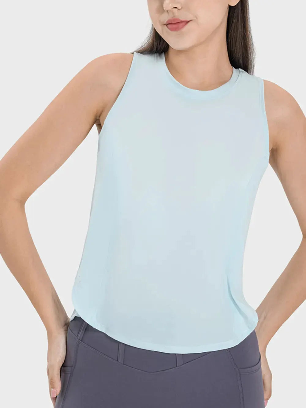 Millennia Round Neck Active Tank by Millennia