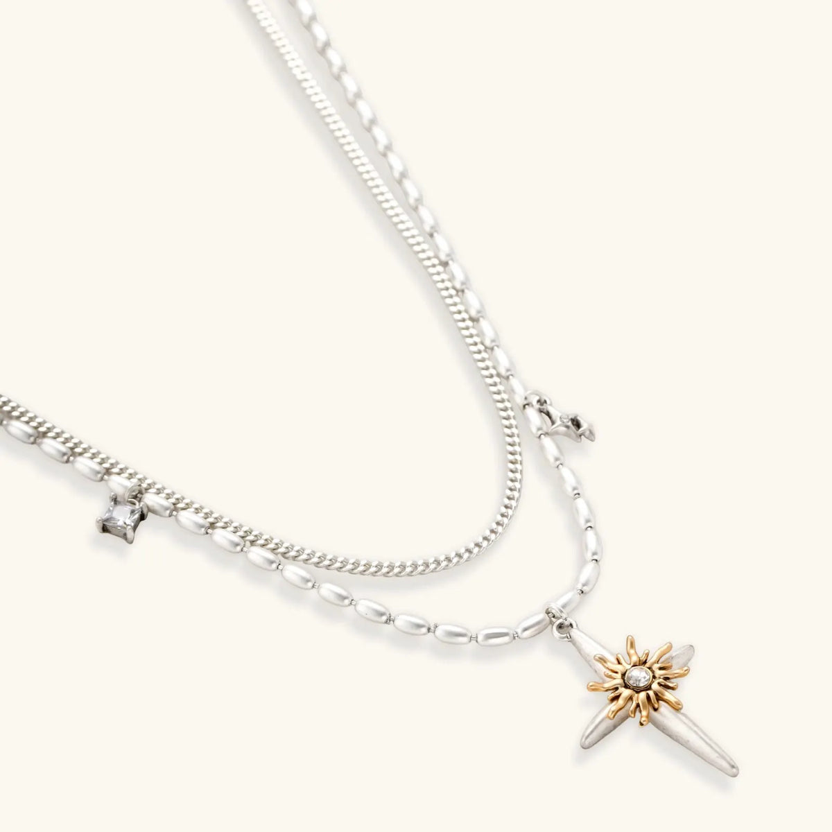 Celestial Cross Layered Set | Equanimity Essence by Equanimity Essence.
