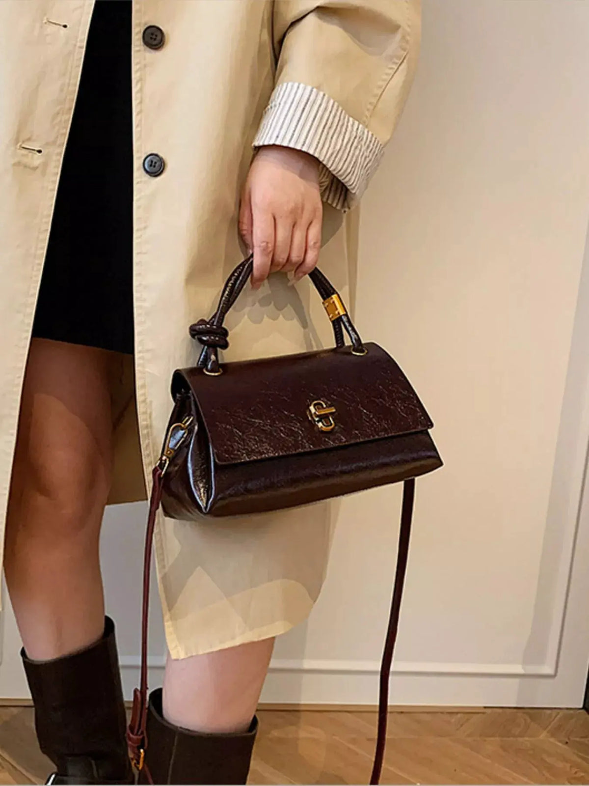 Top Handle Crossbody Bag by Partner Label
