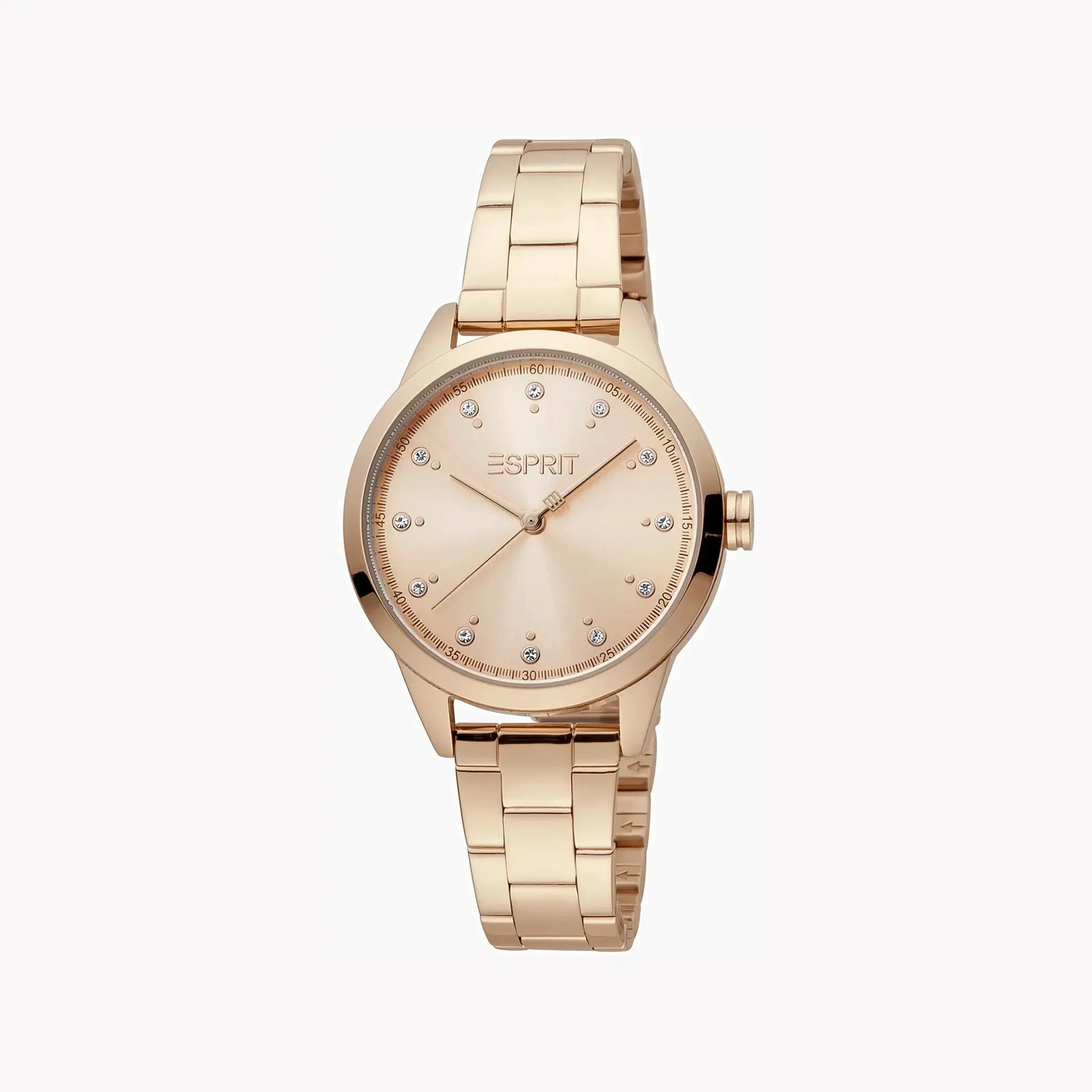 Esprit Women's Rose Gold Watch, Stainless Steel Band | Es1l092m0025 by ESPRIT