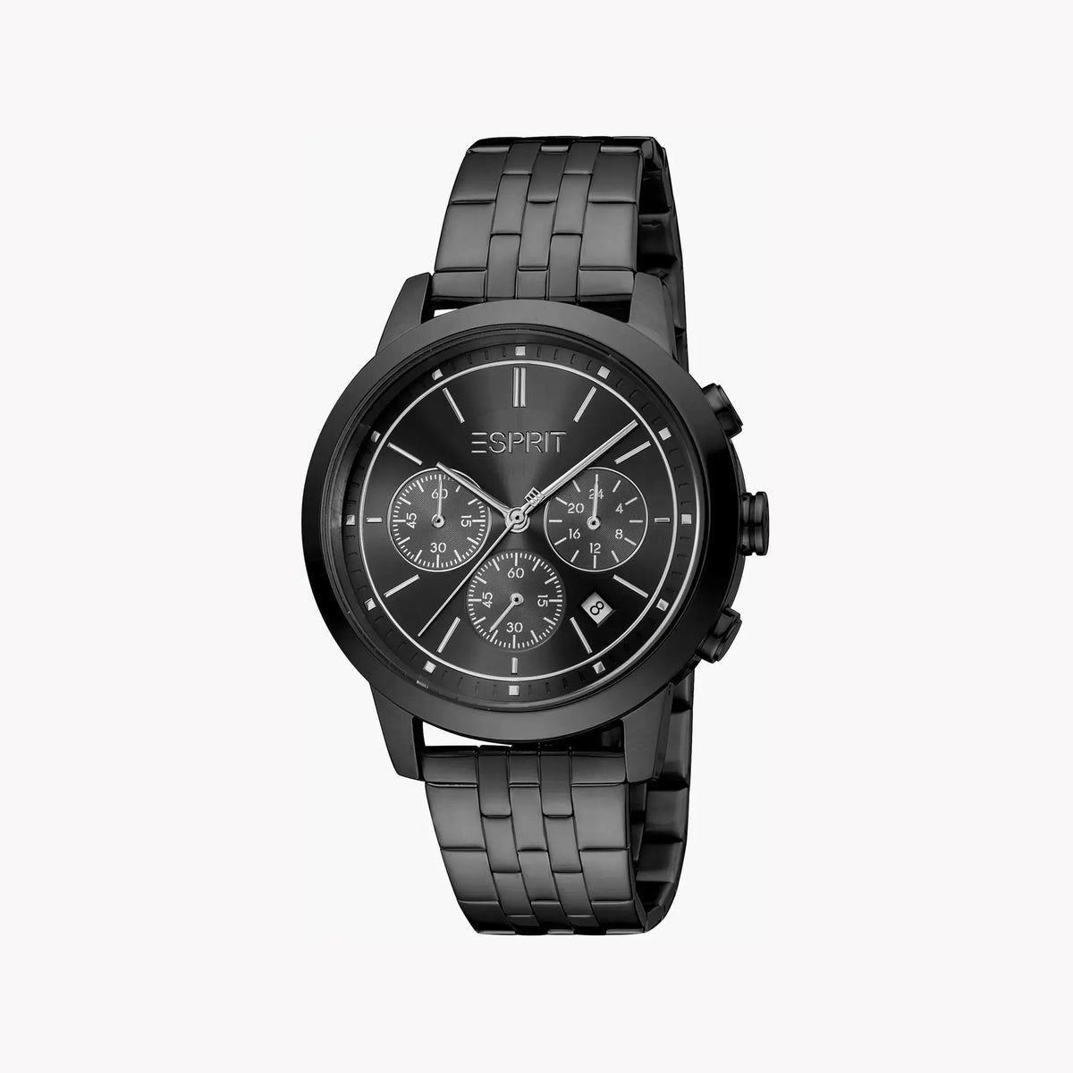 Esprit Men's Black Stainless Steel Watch, Black Dial | Es1g016m0015 by ESPRIT