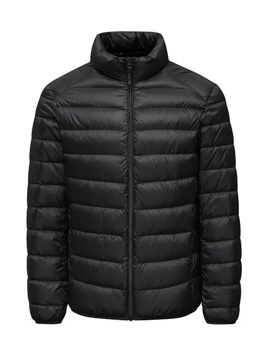 Men's Plus Size Lightweight Zip Up Jacket by Partner Label