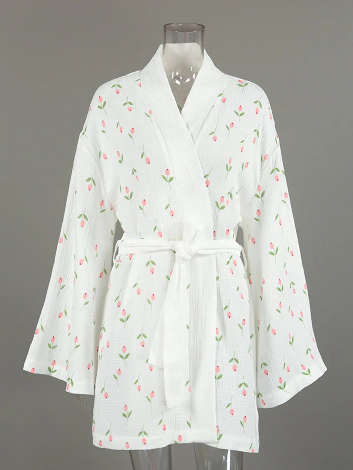 Floral Print Lightweight Lounge Nightgown by Partner Labels