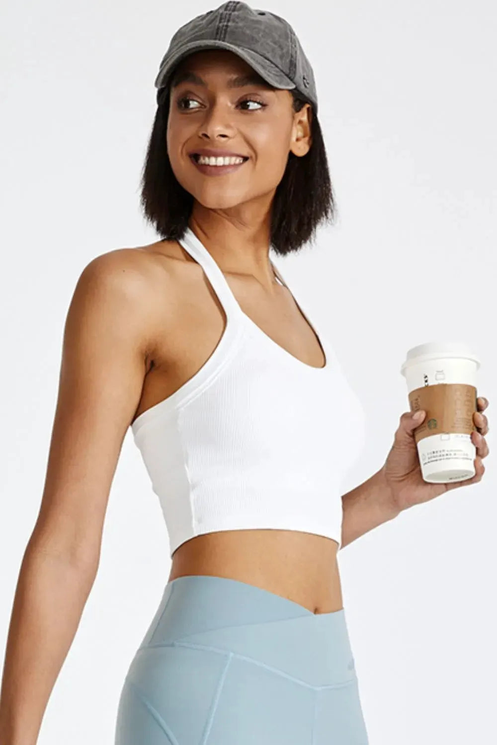 Halter Neck Active Cami by Partner Label