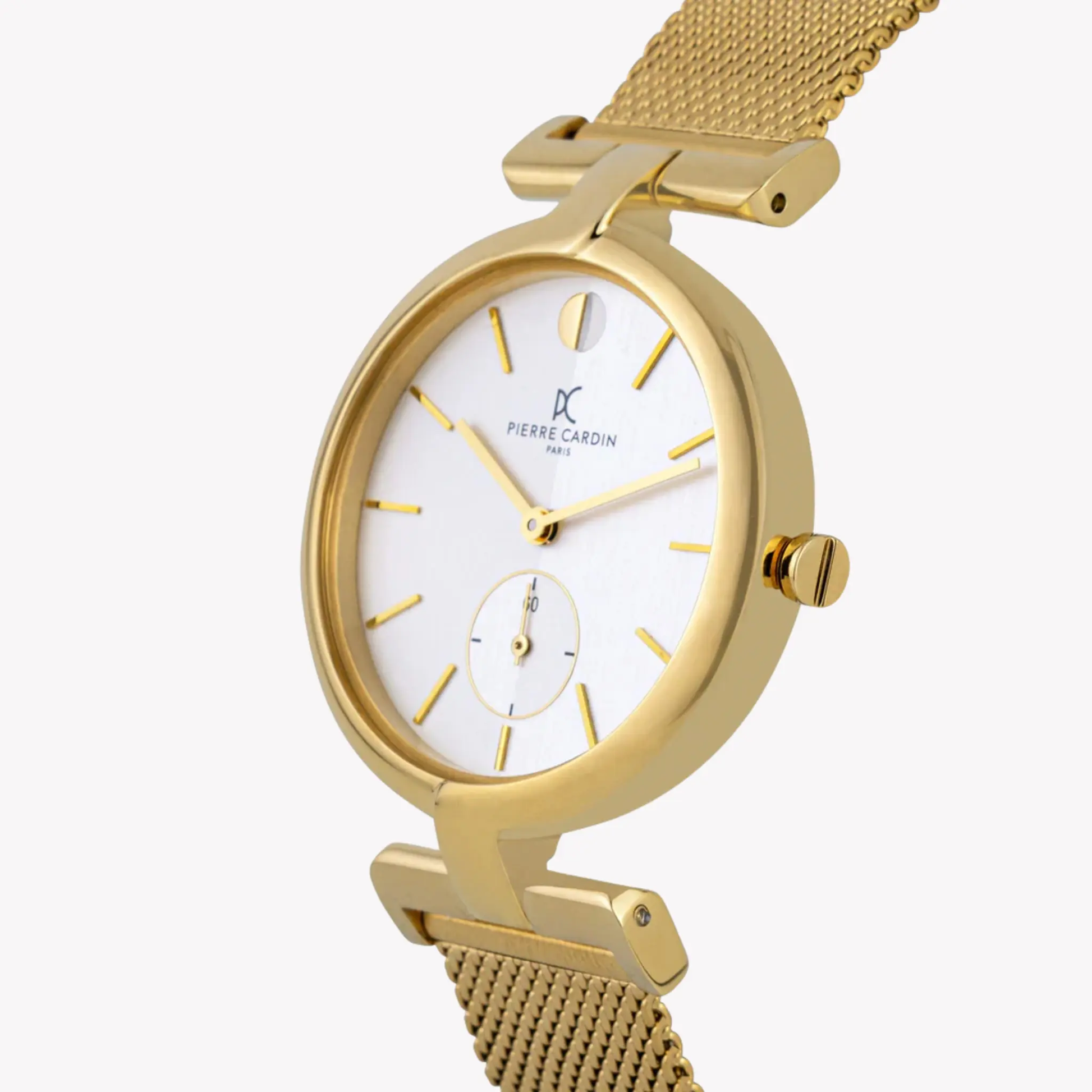 Pierre Cardin Women's Gold Watch, Silver Dial | Cmd.3523 by PIERRE CARDIN