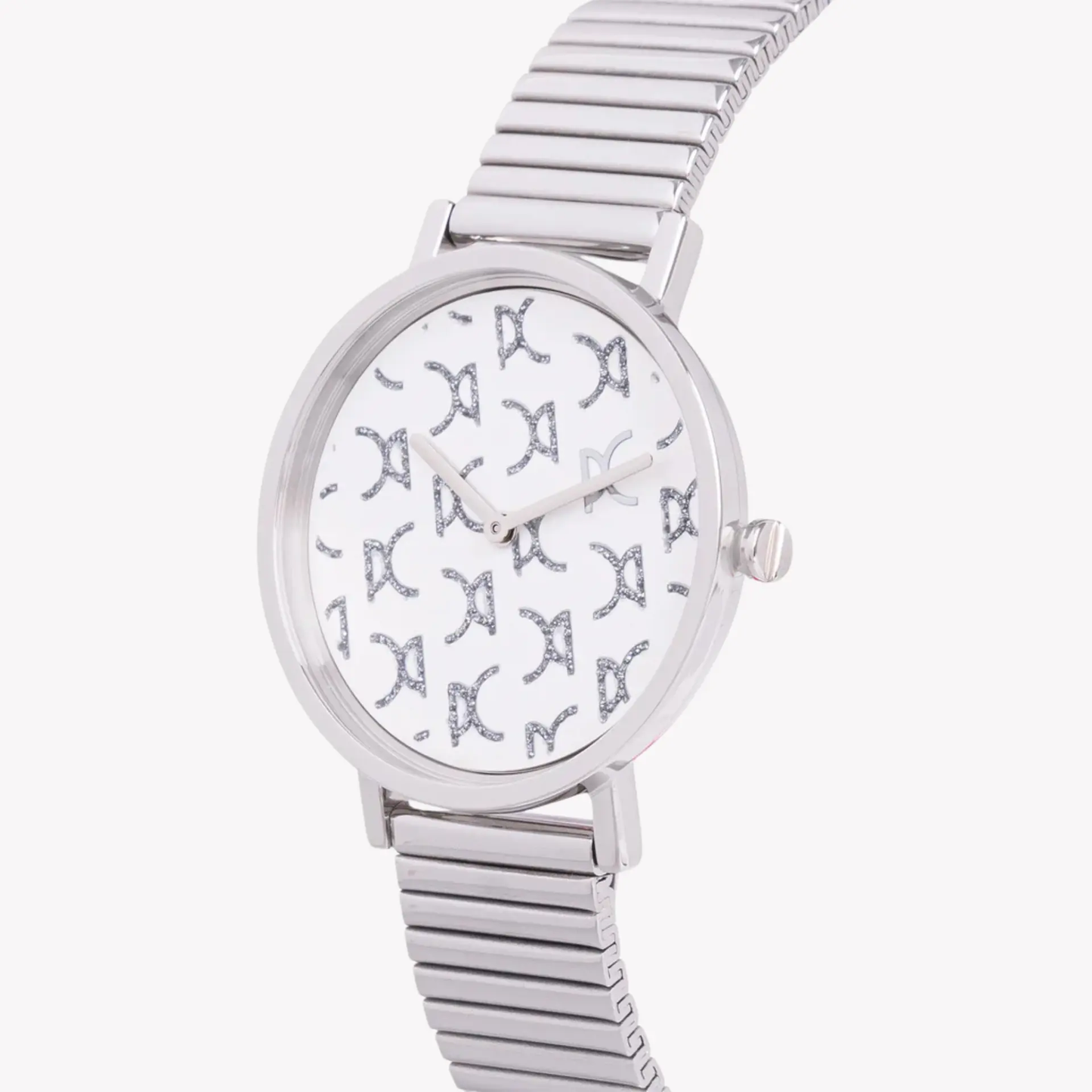Pierre Cardin Women's Silver Metal Watch, White Dial | Cbv.1541 by PIERRE CARDIN