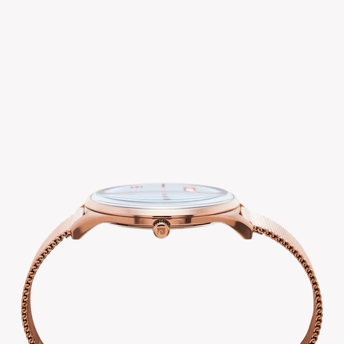 Pierre Cardin Men's Rose Gold Stainless Steel Watch, White Dial | Pc902671f131 by PIERRE CARDIN