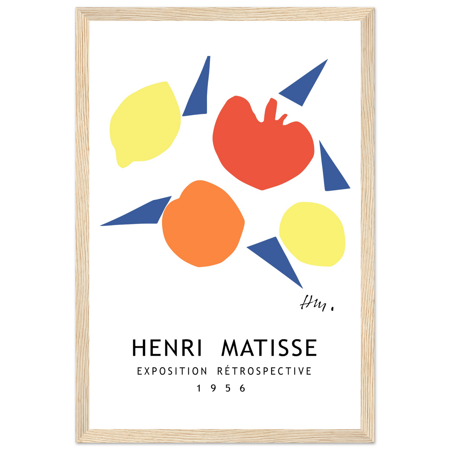 Henri Matisse Exposition Rétrospective poster by Art-O-Rama Shop