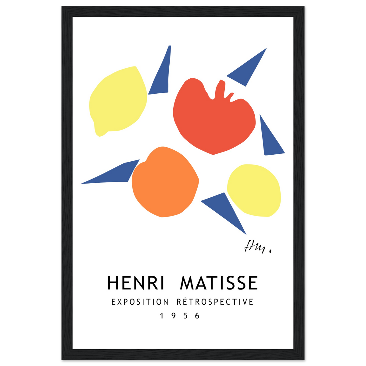 Henri Matisse Exposition Rétrospective poster by Art-O-Rama Shop