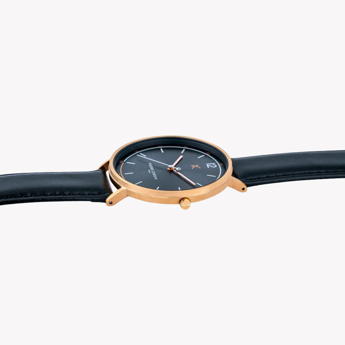 Pierre Cardin Men's Stainless Steel Rose Gold Watch, Gray Dial | Cbn.3009 by PIERRE CARDIN