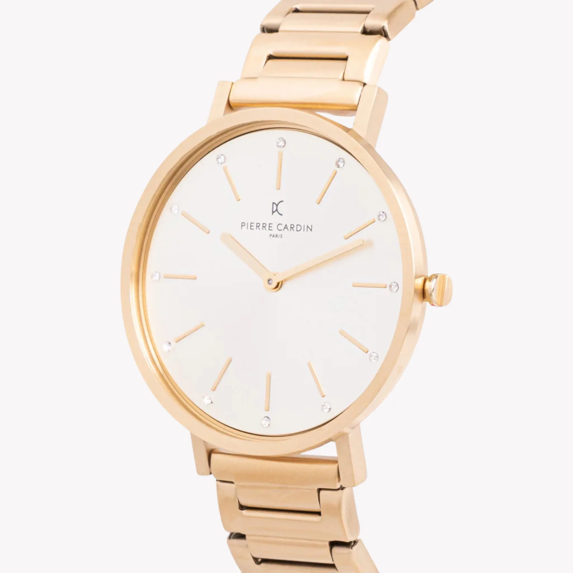 Pierre Cardin Women's Gold Metal Watch, Champagne Dial | Cbv.1111 by PIERRE CARDIN
