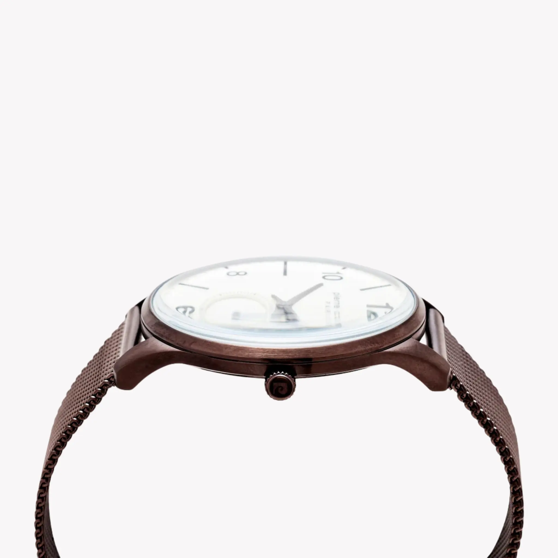 Pierre Cardin Men's Copper Stainless Steel Watch, White Dial | Pc902671f124 by PIERRE CARDIN