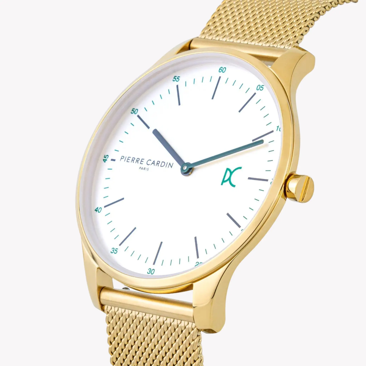 Pierre Cardin Men's Gold Stainless Steel Watch, Silver Dial | Cba.4012 by PIERRE CARDIN